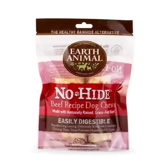 Earth Animal No Hide Beef Chews for Dogs 3302