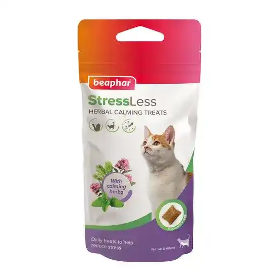 Beaphar StressLess Herbal Calming Treats for Cats 1 x 35g 16691